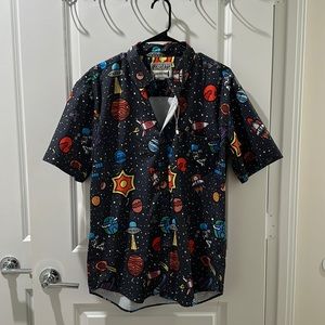 RSVLTS NWOT space button down